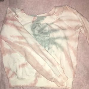 tie dye sweater